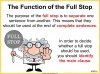 Using Full Stops - KS3 Teaching Resources (slide 3/20)